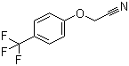 2-(4-三氟甲基苯氧基)乙腈分子结构 (CAS 874804-02-1)
