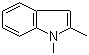 structure of CAS# 875-79-6, 1,2-二甲基吲哚