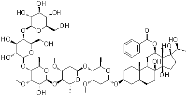 通关藤苷 J分子结构 (CAS 875057-87-7)