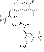 structure of CAS# 875446-37-0, MK 0859