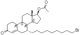 CAS # 875573-63-0, (7alpha,17beta)-17-(Acetyloxy)-7-(9-bromononyl)estr-4-en-3-one