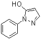 structure of CAS# 876-93-7, 1-苯基-1H-吡唑-5-醇
