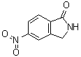 structure of CAS# 876343-38-3, 5-硝基-2,3-二氢-1H-异吲哚-1-酮