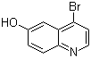structure of CAS# 876491-87-1, 4-溴-6-喹啉醇