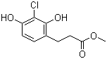 CAS # 876746-33-7, Methyl 3-(3-chloro-2,4-dihydroxyphenyl)propionate, 3-Chloro-2,4-dihydroxybenzenepropanoic acid methyl ester