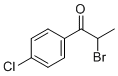 structure of CAS# 877-37-2, 2-Bromo-1-(4-chlorophenyl)propan-1-one