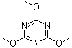 structure of CAS# 877-89-4, 2,4,6-三甲氧基-1,3,5-三嗪