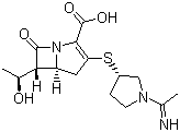 帕尼培南分子结构 (CAS 87726-17-8)
