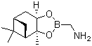 (3aS,4S,6S,7aR)-六氢-3a,5,5-三甲基-4,6-甲桥-1,3,2-苯并二氧硼烷-2-甲胺分子结构 (CAS 877371-68-1)
