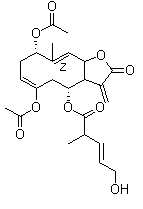 structure of CAS# 877822-40-7, Eupalinolide A