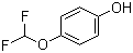 structure of CAS# 87789-47-7, 4-(二氟甲氧基)苯酚