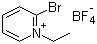 structure of CAS# 878-23-9, 2-溴-1-乙基吡啶四氟硼酸盐