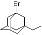 structure of CAS# 878-61-5, 1-溴-3-乙基金刚烷