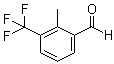 2-甲基-3-(三氟甲基)苯甲醛分子结构 (CAS 878001-20-8)