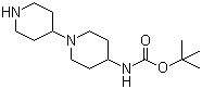 [1,4'-联哌啶]-4-基氨基甲酸叔丁酯分子结构 (CAS 878156-65-1)
