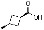 structure of CAS# 87863-08-9, 顺式-3-甲基环丁烷羧酸