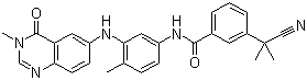 AZ-628分子结构 (CAS 878739-06-1)