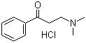 structure of CAS# 879-72-1, 3-(二甲基氨基)苯丙酮盐酸盐
