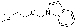 1-(2-三甲基硅烷基乙氧基甲基)-1H-吲哚分子结构 (CAS 87954-27-6)