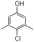 CAS # 88-04-0, 4-Chloro-3,5-dimethylphenol, 4-Chloro-3,5-xylenol, PCMX, p-Chloro-m-xylenol, 2-Chloro-m-xylenol, 4-Chloro-1-hydroxy-3,5-dimethylbenzene