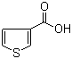 structure of CAS# 88-13-1, 3-噻吩甲酸