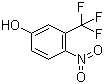 structure of CAS# 88-30-2, 4-硝基-3-(三氟甲基)苯酚