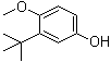 structure of CAS# 88-32-4, 2-叔丁基-4-羟基苯甲醚