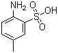 structure of CAS# 88-44-8, 4-氨基甲苯-3-磺酸