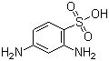 CAS 登录号：88-63-1, 2,4-二氨基苯磺酸