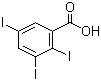 CAS # 88-82-4, 2,3,5-Triiodobenzoic acid, Triiodobenzoicacid, TIBA