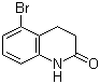 5-溴-3,4-二氢喹啉-2(1H)-酮分子结构 (CAS 880094-83-7)