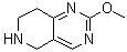 2-甲氧基-5,6,7,8-四氢吡啶并[4,3-d]嘧啶分子结构 (CAS 880361-83-1)