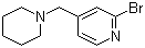 CAS # 88046-02-0, 2-Bromo-4-[(piperidin-1-yl)methyl]pyridine