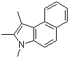 structure of CAS# 881219-73-4, 1,2,3-三甲基-1H-苯并[e]吲哚