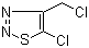 5-氯-4-氯甲基-1,2,3-噻二唑分子结构 (CAS 88127-85-9)