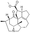 虎皮楠生物碱 A分子结构 (CAS 881388-87-0)
