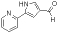 5-(2-吡啶基)-1H-吡咯-3-甲醛分子结构 (CAS 881674-54-0)
