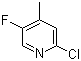 structure of CAS# 881891-83-4, 2-氯-5-氟-4-甲基吡啶