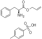 structure of CAS# 88224-00-4, L-苯丙氨酸烯丙基酯对甲苯磺酸盐