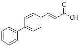 反式-4-苯基肉桂酸分子结构 (CAS 88241-65-0)