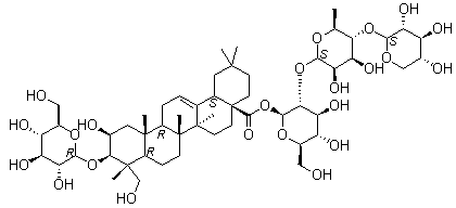 瓜子金皂苷己分子结构 (CAS 882664-74-6)