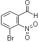 structure of CAS# 882772-99-8, 3-溴-2-硝基苯甲醛