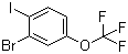 structure of CAS# 883546-30-3, 2-溴-4-三氟甲氧基-1-碘苯