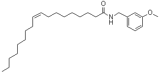 (9Z)-N-[(3-甲氧基苯基)甲基]-9-十八碳烯酰胺分子结构 (CAS 883715-21-7)