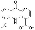structure of CAS# 88377-31-5, 9,10-二氢-5-甲氧基-9-氧代-4-吖啶羧酸