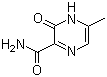 3,4-二氢-5-甲基-3-氧代-2-吡嗪甲酰胺分子结构 (CAS 88394-05-2)