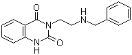 3-[2-[(苯基甲基)氨基]乙基]-2,4(1H,3H)喹唑啉二酮分子结构 (CAS 883948-67-2)