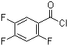 2,4,5-三氟苯甲酰氯分子结构 (CAS 88419-56-1)