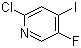 2-氯-5-氟-4-碘吡啶分子结构 (CAS 884494-49-9)