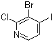 structure of CAS# 884494-53-5, 3-溴-2-氯-4-碘吡啶